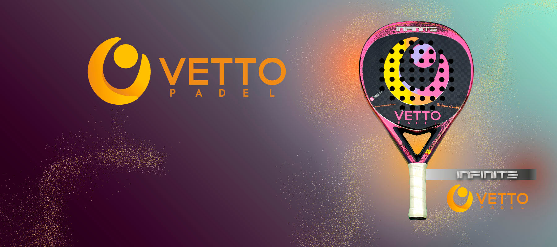 Pala Vetto Padel, modelo INFINITE, de la Colección 2023