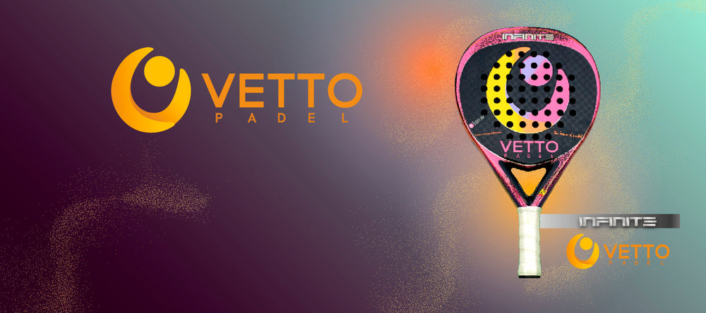 Pala Vetto Padel, modelo INFINITE, de la Colección 2022